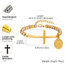 Pulseira Cruz Virgem Maria - Domus Store