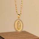 Colar Virgem Maria e São Judas Tadeu - Domus Store