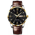 Relógio Domus Masculino - Leather Eclipse