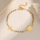 Pulseira Rosário Virgem Maria - Domus Store