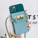 Capa para iPhone com Alça + Bolsinho - Domus Store