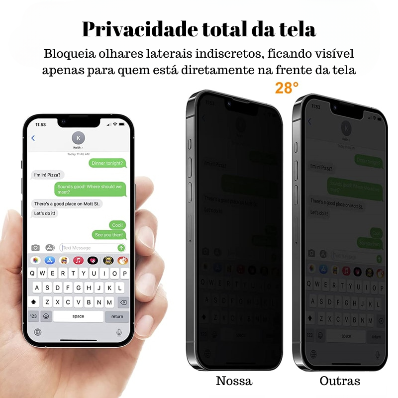 Película Privacidade para iPhone - Domus Store