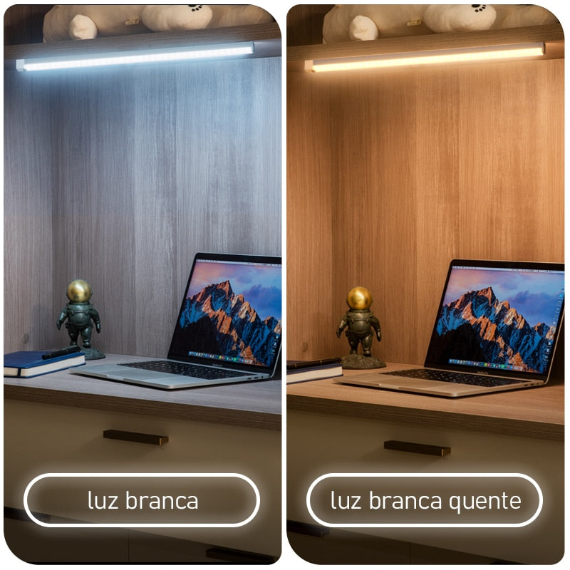 Luz LED Recarregável com Sensor de Movimento - Domus Store