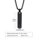 Colar Masculino com Inicial - Domus Store
